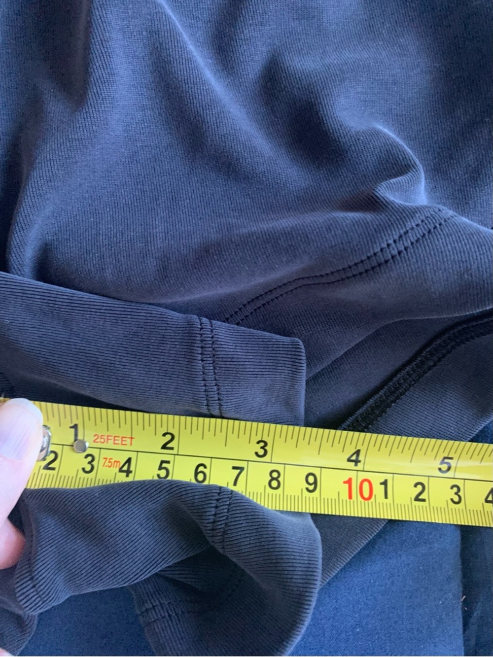 lululemon athletica Black Drapey Softstreme High Rise Black Shorts size Small - Picture 7 of 7